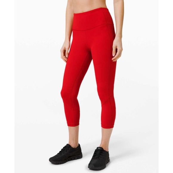 Lululemon Pace Rival High-Rise Crop 22" - Picture 1 of 8
